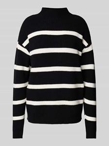 Vila Stehkragenpullover "VIRIL MOCKNECK L/S KNIT RIB TOP 2- NOOS"