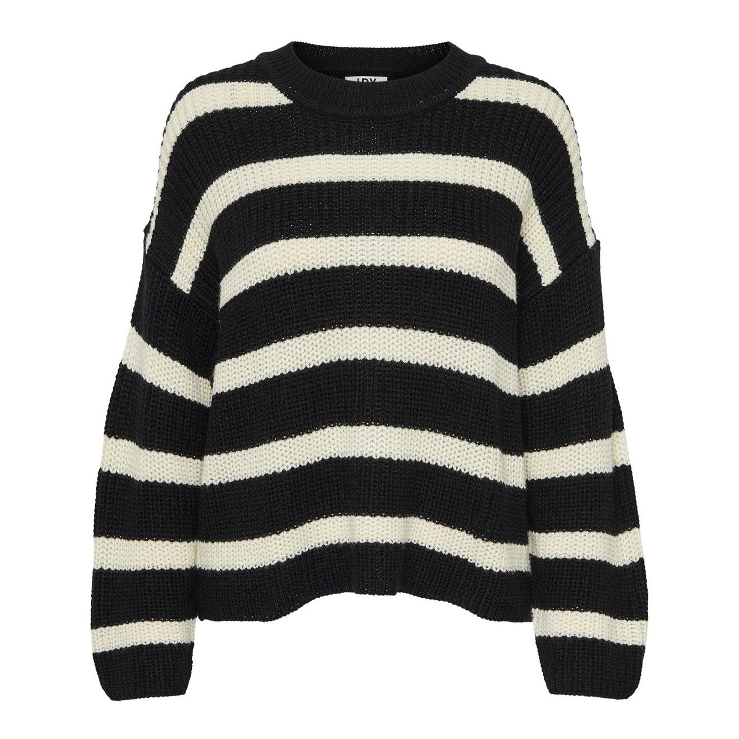 JDY Gebreide trui JDYJUSTY L/S STRIPE PULLOVER KNT NOOS