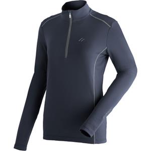 Maier Sports Fleecepullover "Jenna Rec", Damen Midlayer, elastisches und pflegeleichtes Half-Zip Fleece