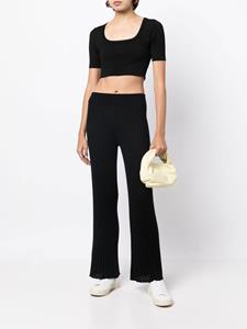 Lisa Yang High waist broek - Zwart