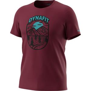 Dynafit  Graphic Cotton S/S Tee - T-shirt, rood