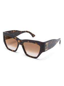 Cartier Eyewear logo-embossed cat-eye suglasses - Bruin