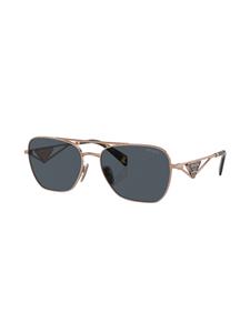 Prada Eyewear Zonnebril met ovaal montuur - Roze