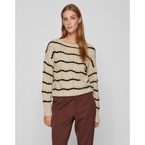 Vila Trui  VIPOLANA L/S BOATNECK GLITTER KNIT TOP