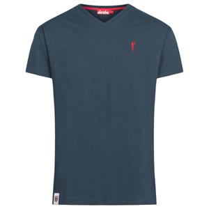 Derbe Print-Shirt "Basic Kippes", Made in Portugal, Flamé Qualität