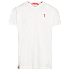 Derbe Print-Shirt "Basic Kippes", Made in Portugal, Flamé Qualität