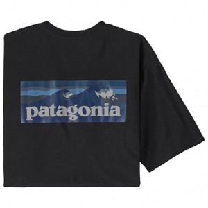 Patagonia  Boardshort Logo Pocket Responsibili - T-shirt, zwart