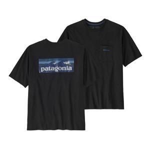 Patagonia  Boardshort Logo Pocket Responsibili - T-shirt, zwart