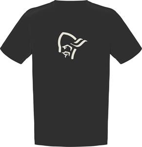 Norrøna  /29 Cotton Viking T-Shirt - T-shirt, zwart