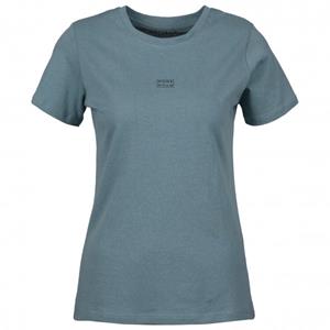 Stoic  Women's Hemp30 ValenSt. T-Shirt - T-shirt, grijs/turkoois