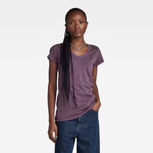 G-Star RAW V-Shirt "Eyben Slim Top", mit kleinem G-Star RAW Logoprint auf der Brust