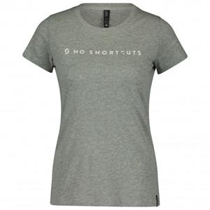 Scott  Women's No Shortcuts S/S - T-shirt, grijs