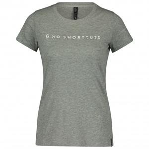 Scott - Women's No Shortcuts S/S - T-shirt, grijs