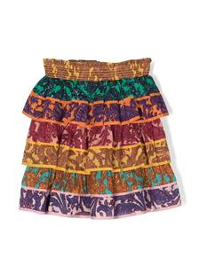zimmermannkids ZIMMERMANN Kids Rok met paisley-print - Oranje