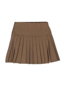 poloralphlaurenkids POLO RALPH LAUREN KIDS Plooirok met chevron streep - Bruin
