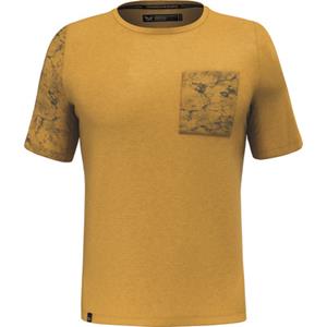 Salewa  Lavaredo Hemp Pocket T-Shirt - T-shirt, bruin