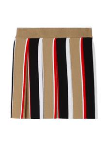 burberrykids Burberry Kids T-shirt met geborduurd logo - Beige