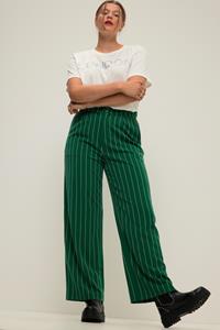 Studio Untold Funktionshose Hose High Waist weites Bein teilelastischer Bund