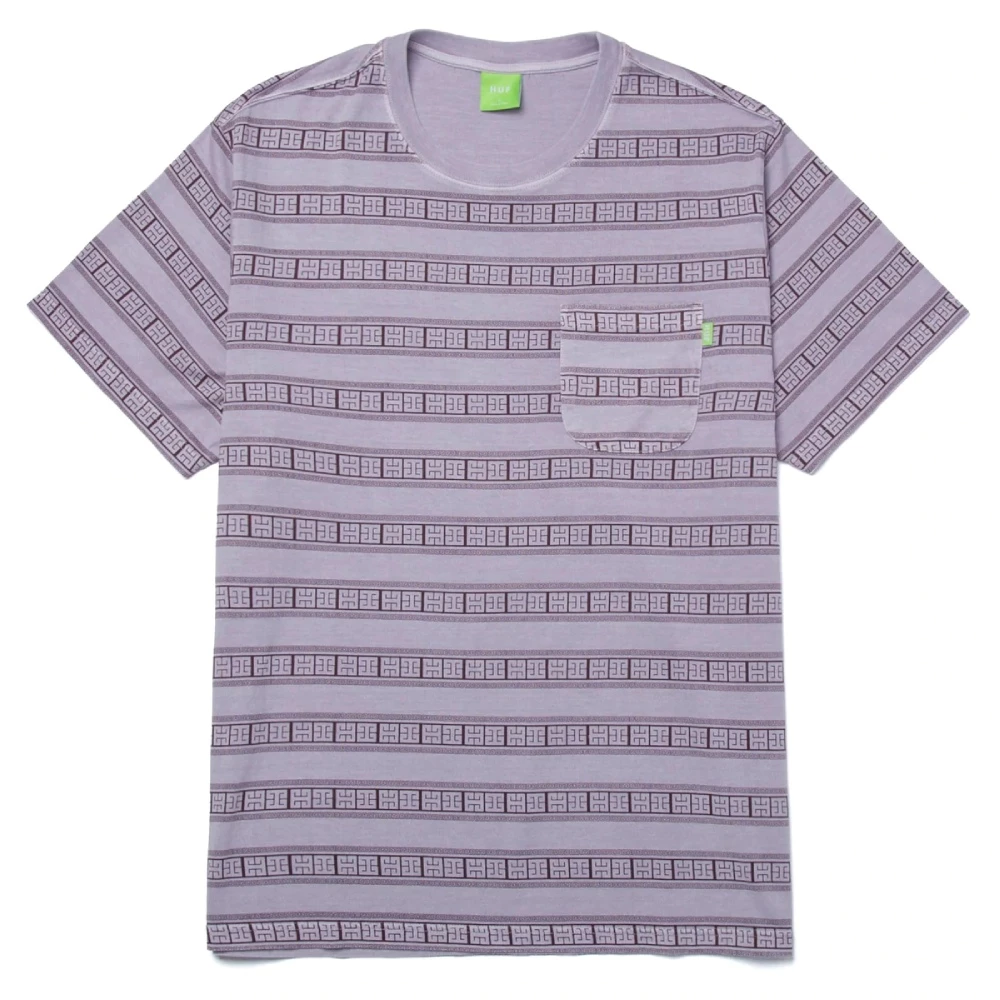 HUF Cooper Stripe S/S Knit Top casual t-shirt heren