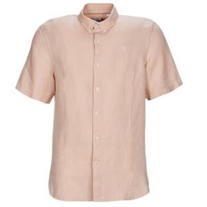 Timberland Overhemd Korte Mouw  SS Mill River Linen Shirt Slim
