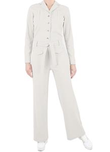 Zip73 Female Broeken 722/09 Jumpsuit Rechte Pijp