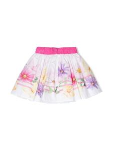 Monnalisa Mini-rok met A-lijn - Wit