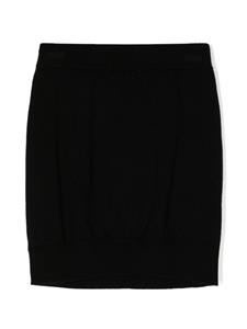 moschinokids Moschino Kids Wollen rok - Zwart