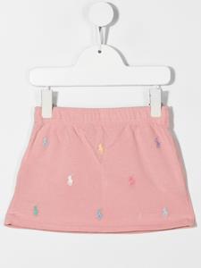 Ralph Lauren Kids Rok met trekkoordtaille - Roze