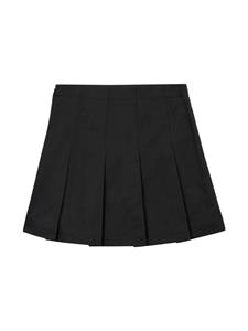 burberrykids Burberry Kids Plooirok met FF-patroon - Zwart