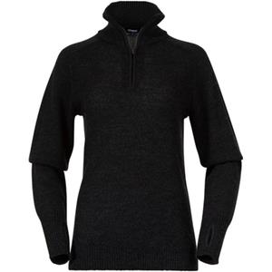 Bergans  Women's Ulriken Light Merino Jumper - Wollen trui, zwart