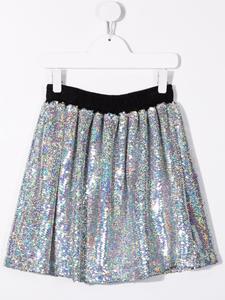 Andorine Midi-rok met pailletten - Zilver