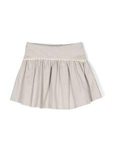 chloékids Chloé Kids Rok met borduurwerk - Beige
