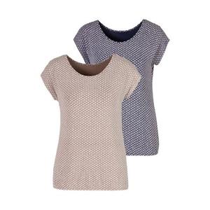 Vivance T-shirt met elastische zoom (Set van 2)