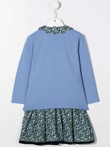 Siola Tweedelige set met bloemenprint - Blauw