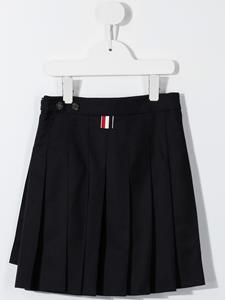 thombrownekids Thom Browne Kids Twill mini-plooirok - Blauw