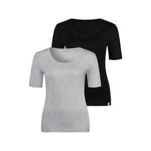 Bench. T-Shirt, (2er-Pack), aus weicher Feinripp-Qualität