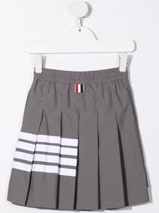 thombrownekids Thom Browne Kids Gestreepte plooirok - Grijs