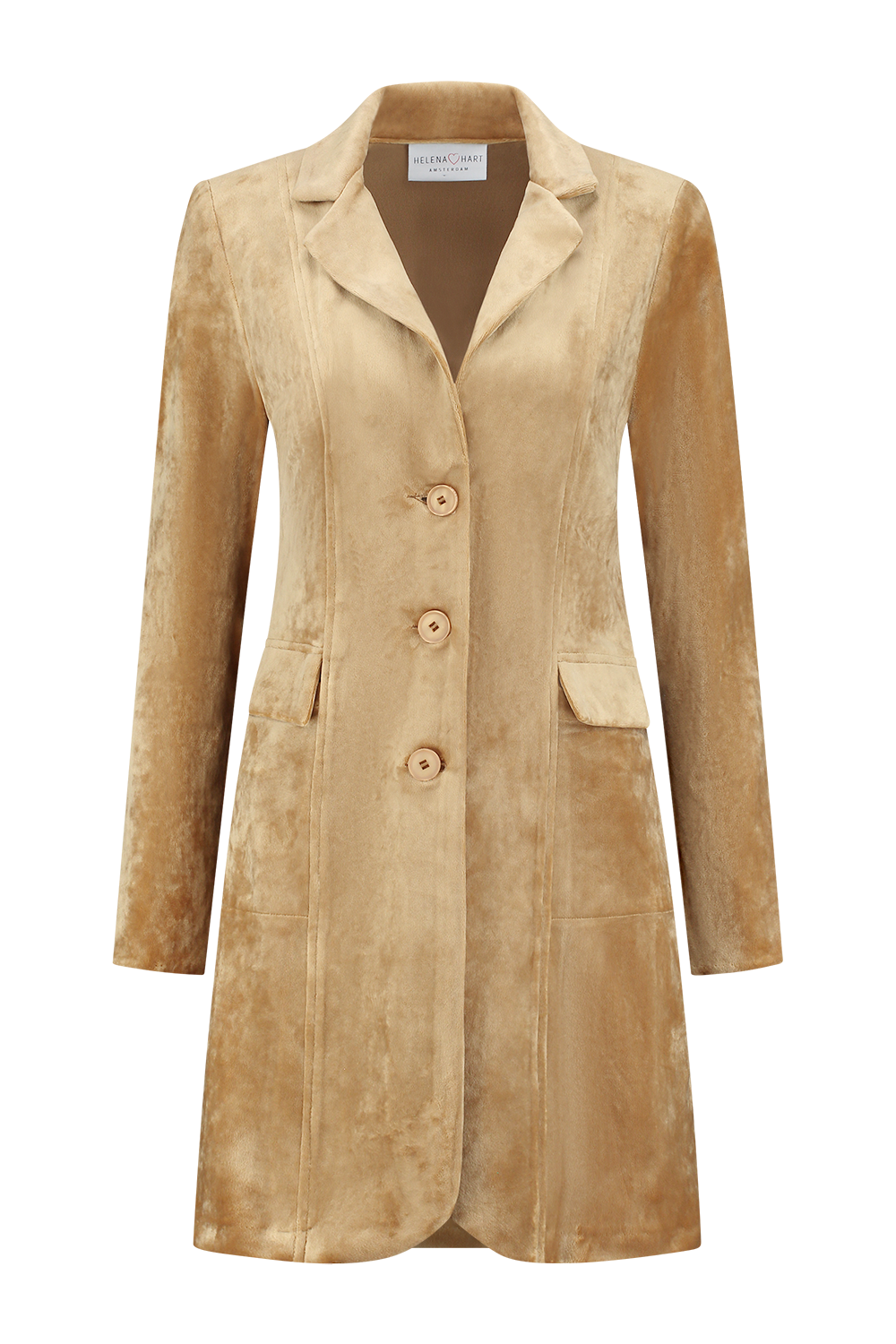 Helena Hart Female Jassen 7423 - Velours Lang Uni
