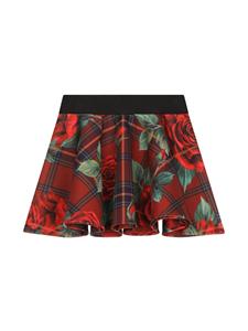 dolce&gabbanakids Dolce & Gabbana Kids Rok met tartan ruit - Rood