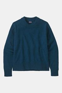 Patagonia  Women's Recycled Wool Crewneck Sweater - Wollen trui, blauw/grijs