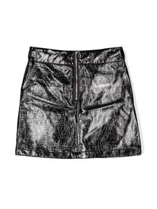 michaelkorskids Michael Kors Kids Rok met logoplakkaat - Zwart