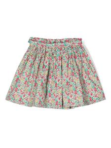 Bonpoint Rok met bloemenprint - Groen