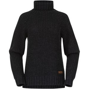 Bergans  Women's Nordmarka Merino High Neck Jumper - Wollen trui, zwart