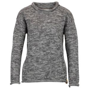 Albmerino  Women's Oversize Pulli Mouline - Wollen vest, grijs