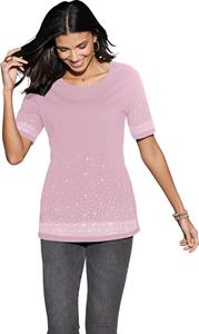 Your Look... for less! Dames Shirt met korte mouwen roze Größe