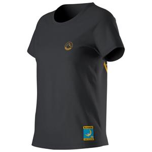 La Sportiva - Women's Climbing On The Moon - T-shirt, grijs/zwart