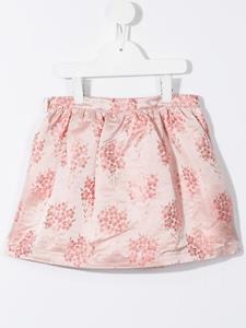 huckleboneslondon Hucklebones London Rok met bloemenprint - Roze