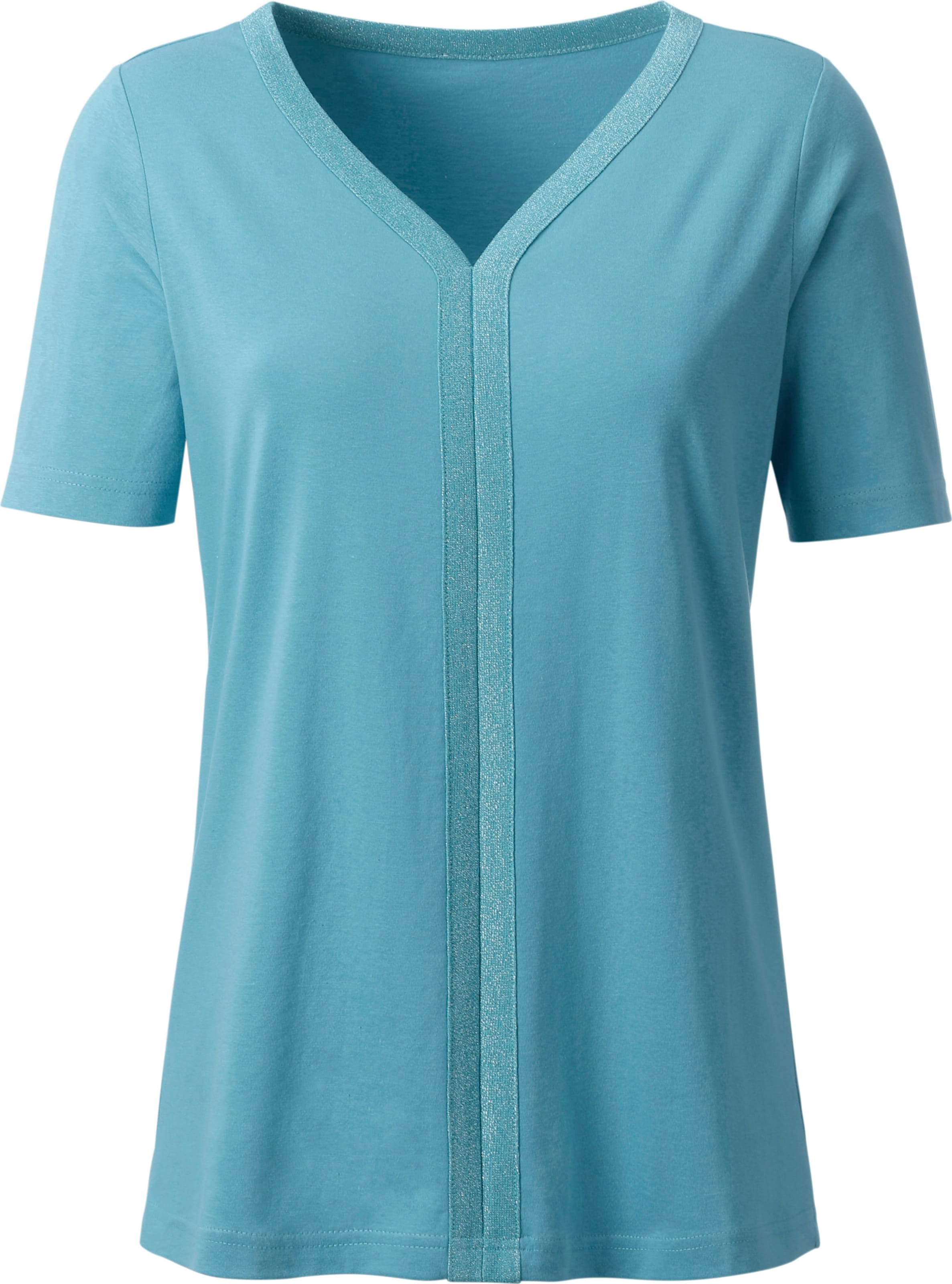 Your Look... for less! Dames Shirt met korte mouwen oceaan Größe