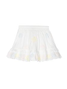 stellamccartneykids Stella McCartney Kids Rok met borduurwerk - Wit