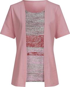 Your Look... for less! Dames 2-in-1-shirt hortensia Größe
